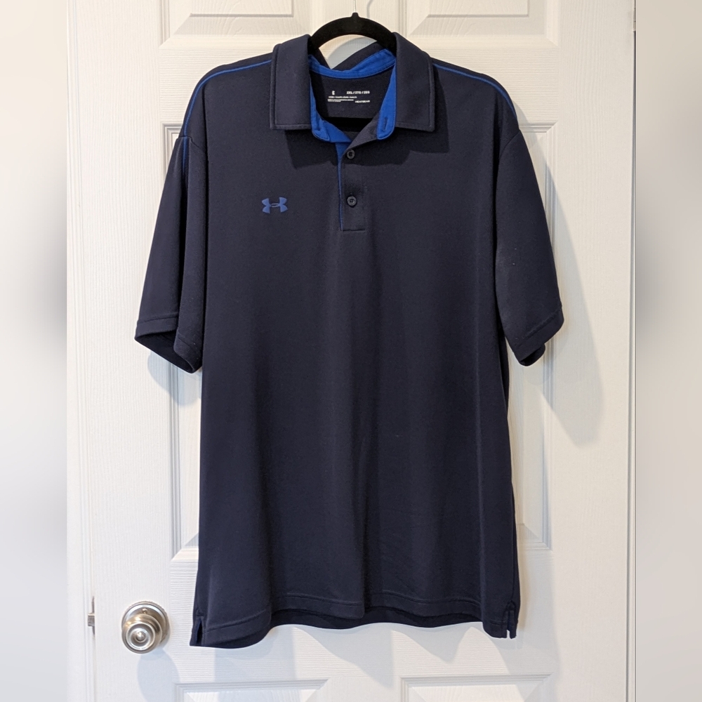 Under Armour Men's Navy Polo Shirt